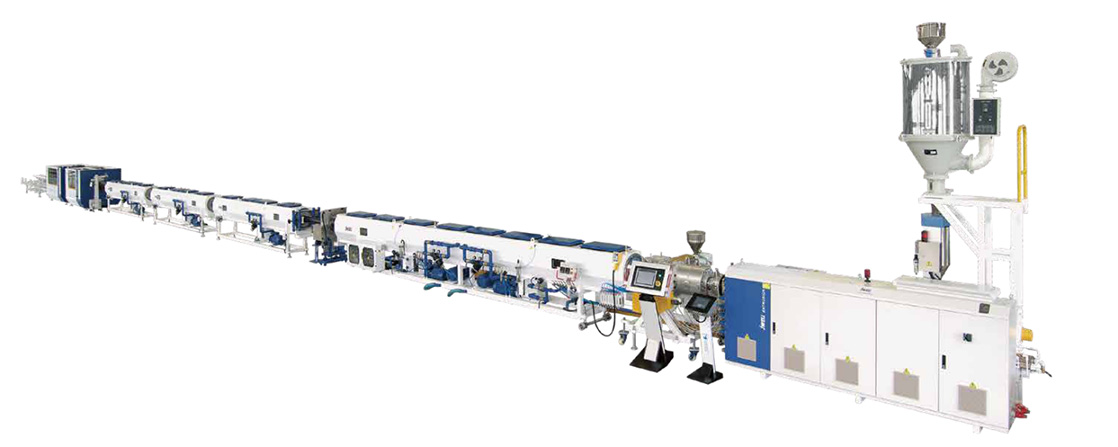Energy-saving HDPE Solid Wall Pipe High-speed Extrusion Machine1