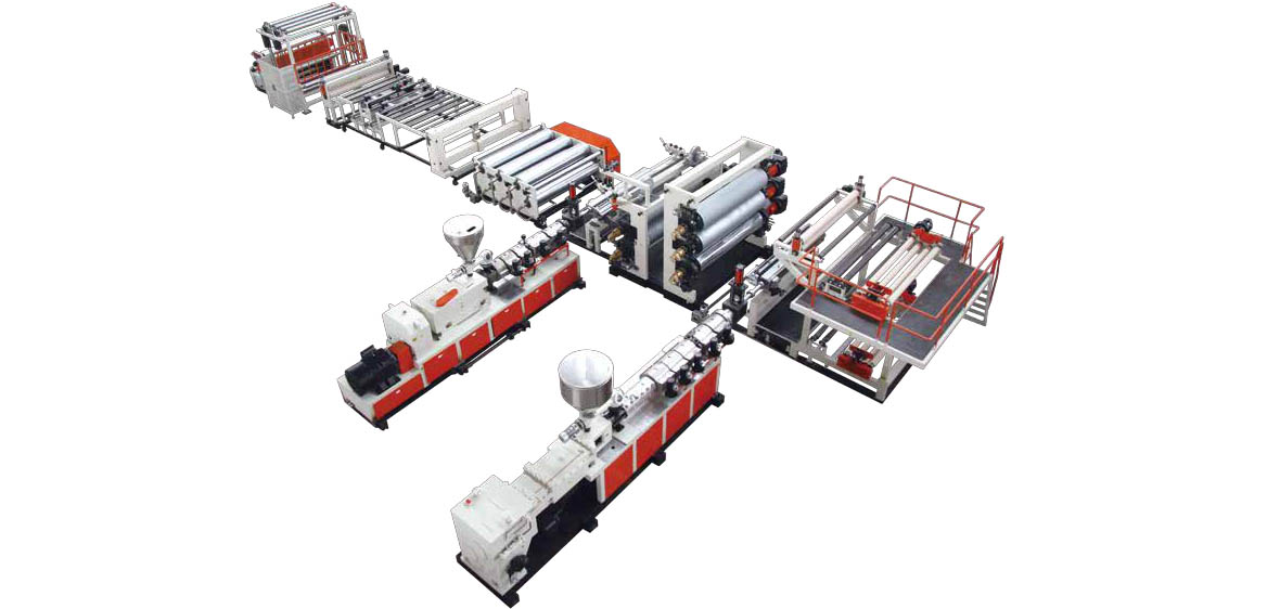 High Polymer Composite Waterproof Roll Extrusion Line3