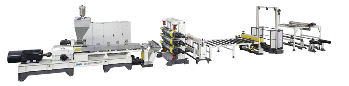 Modified Plastic Sheet & Plate Extrusion Line2