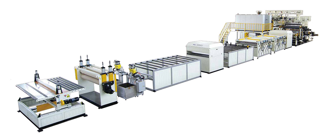 PP Honeycomb Board Extrusion Line4