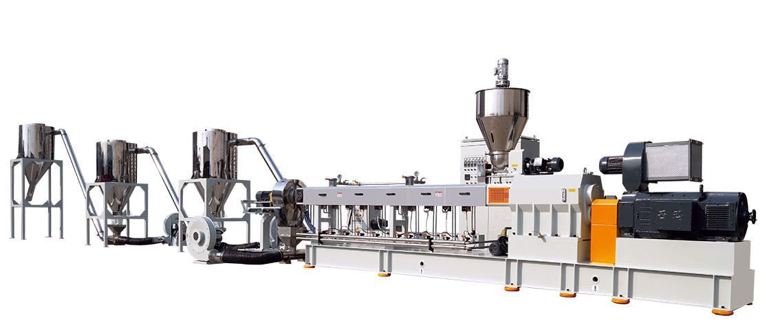 PVC Counter Parallel Twin-screw  Pelletizing Extrusion Line1