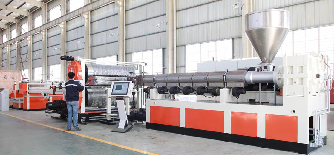 Water Drainage Sheet Extrusion Line10
