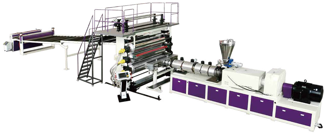 PVC Imitation Marble Board Extrusion Line4